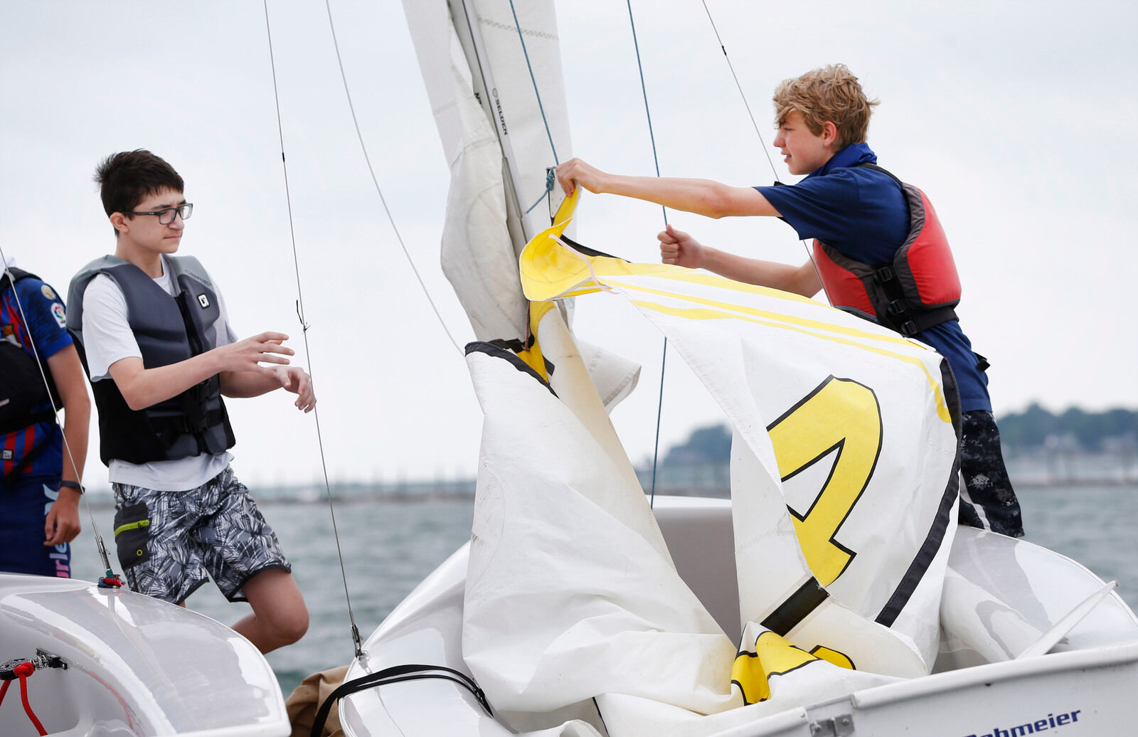 Kids sailing camp at Buffalo Yacht Club